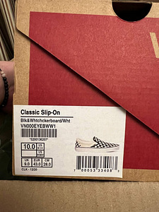 Vans Classic Checkerboard Slip-On новые (3 фото из 3)