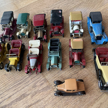 СТАРЫЕ МОДЕЛИ MATCHBOX YESTERYEAR