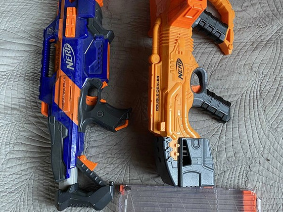 Nerf double dealer ja nerf rapidstrike cs-18