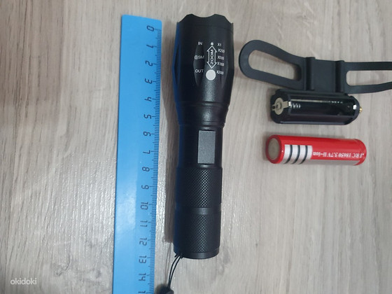 Led taskulamp+aku! UUS!