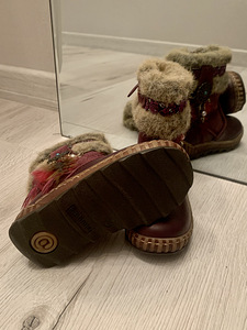Nahk saapad 26 (17cm), talv (3 foto / 3)