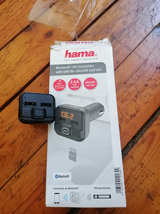 FM-передатчик с разъемом USB и Micro SD. (1 фото из 1)