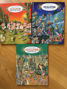 Новые книги Джонатана Свифта "Гулливер" (три тома) (1 фото из 4)