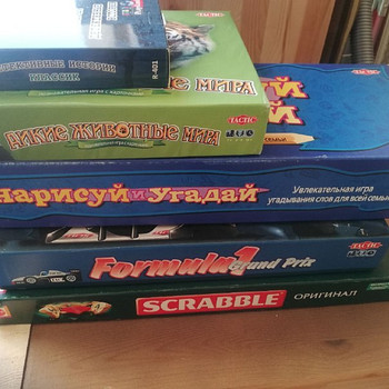 Настольные игры по 5 штук