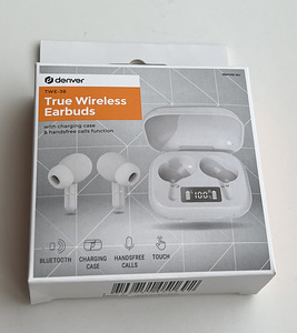 Denver TWE-38 True Wireless Earbuds White (1 foto / 4)