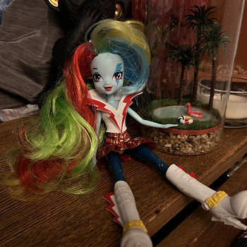 My little pony Equestria Girls Rainbow Rocks Dash Doll Frien