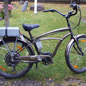 Trek Calypso de Lux рамный электрический велосипед 1000 Вт