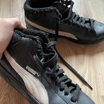 Puma smash v2 с теплой подкладкой size 38