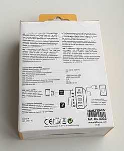 Biltema Charging station, USB Type A and Type C (2 фото из 4)