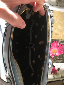 Anne Klein originaal käekott krokodilli nahast. (2 foto / 5)
