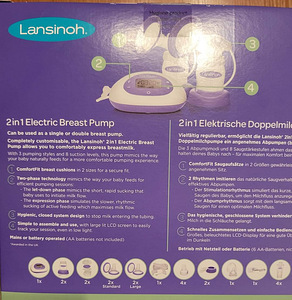 Молокоотсос Lansinoh 2в1 (2 фото из 2)