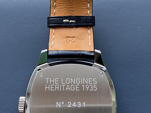Meeste käekell LONGINES Heritage 1935 - Nummerdatud! (4 foto / 9)