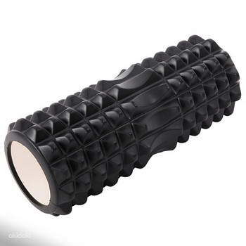 Vahtrull massaaži ja fitnessi jaoks, must