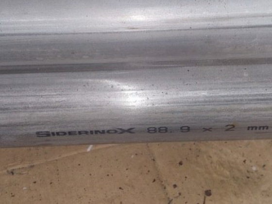 Трубы нержавейка siderinox 76.10 ×2mm 3000mm