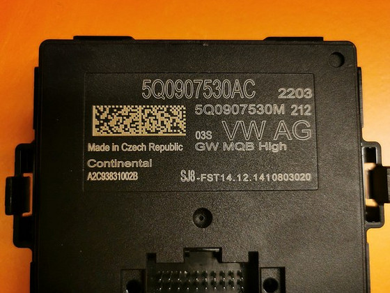 GETEWAY MQB HIGH 5Q0907530AC