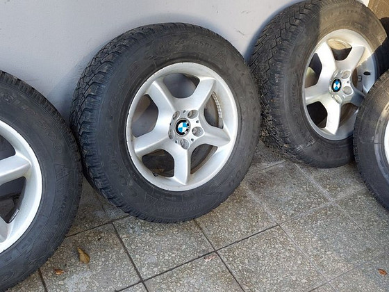 17 "BMW veljed 5x120 7,5x17 et 40 rehvid 245 65 17