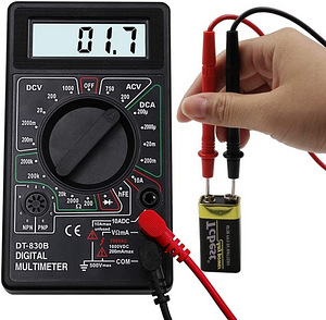 LCD signaaliga digitaalne multimeetri tester (4 foto / 5)