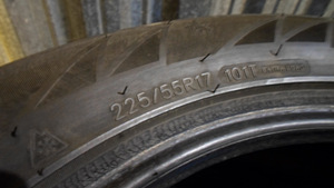 Kasutatud talverehvid SAILUN 225/55 R17 /101T. (2 foto / 5)