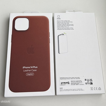 Apple iPhone 14 Plus Leather Case with MagSafe