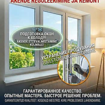 Ремонт окон ( akende remont )