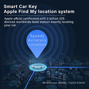 Smart Key Fob / Nutivõti autole ekraaniga + Apple Find My (6 foto / 10)