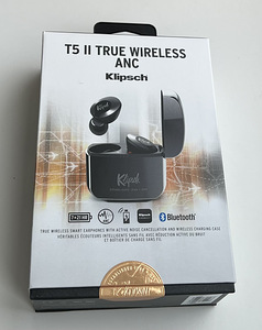 Klipsch T5 II True Wireless ANC Gunmetal/Silver (1 фото из 8)