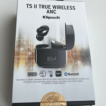 Klipsch T5 II True Wireless ANC Gunmetal/Silver