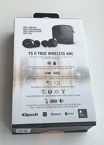 Klipsch T5 II True Wireless ANC Gunmetal/Silver (2 фото из 8)