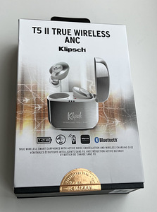 Klipsch T5 II True Wireless ANC Gunmetal/Silver (5 фото из 8)