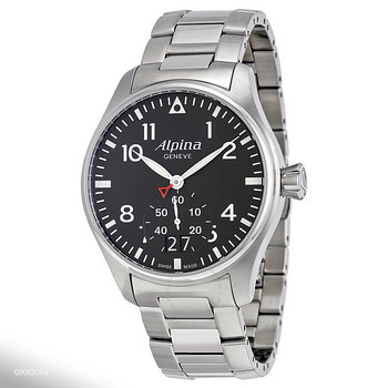 Новые мужские швейцарские часы Alpina Startimer Pilot