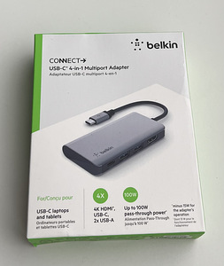 Belkin Connect USB-C 4-in-1 Multiport Adapter (1 foto / 4)
