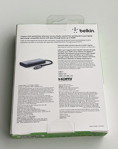 Belkin Connect USB-C 4-in-1 Multiport Adapter (2 foto / 4)