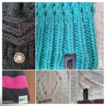 Зимние шапки (Guess, Nike, Luhta и др.) всего 4 евро/шт.