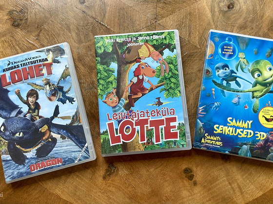 Laste DVD, Lotte, Sammy seiklused, Kuidas taltsutada lohet