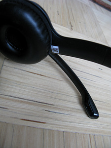 Logi, must - Peakomplekt mikrofoniga USB. (5 foto / 5)