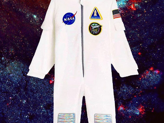 NASA astronaut fliisit uus kombee -jumpsuit-pidžama,11-12.a.