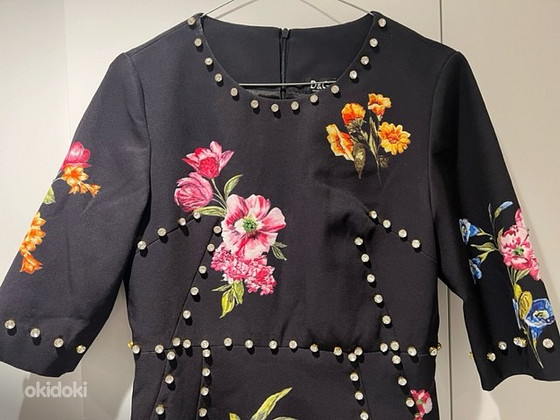Платье d&G с камнями