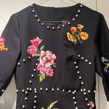 Платье d&G с камнями