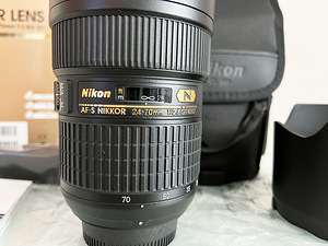 Nikon oбъектив AF-S Nikkor 24-70 мм f/2.8G ED (2 фото из 3)