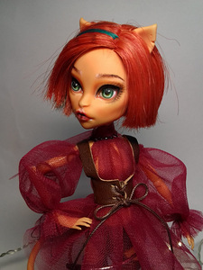 Monster high nukk, 28 cm, TAMM (9 foto / 10)