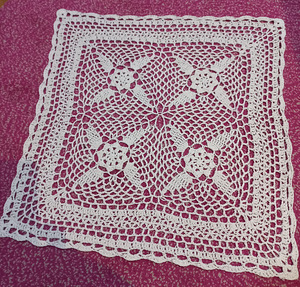 Kootud salvrätik 39x39 cm. (2 foto / 2)