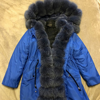 Naturaalsest karusnahast parka