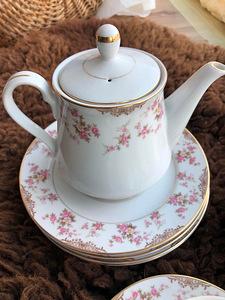 NORITAKE Rose China RI02 Япония винтажный набор (2 фото из 7)