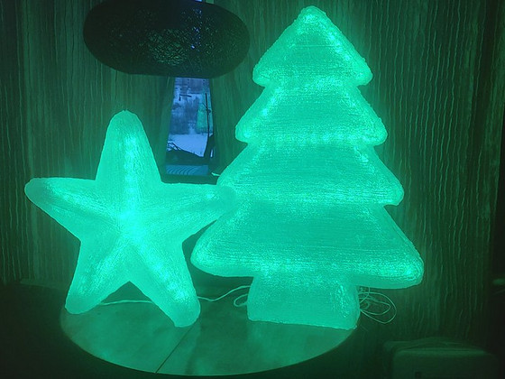 Ёлка led + звезда led