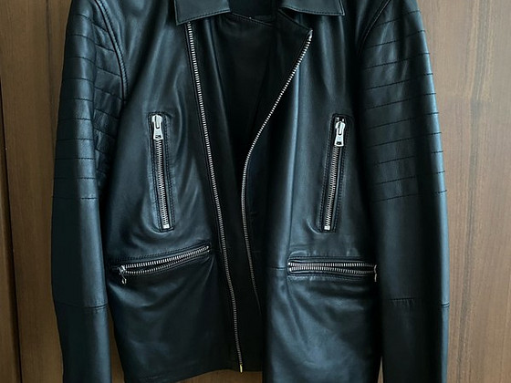 Кожаная куртка Barneys Originals S