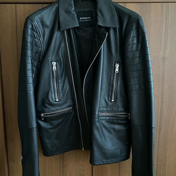 Кожаная куртка Barneys Originals S