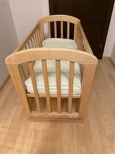 Кроватка-колыбель Anna Glider Crip (натуральный) (2 фото из 3)