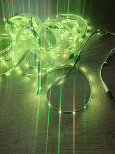 RGB светодиодная лента 5м+5м+управление+переходник! НОВЫЙ! (1 фото из 6)
