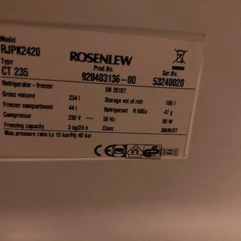 Müüa heas korras kasutatud Rosenlevi külmik