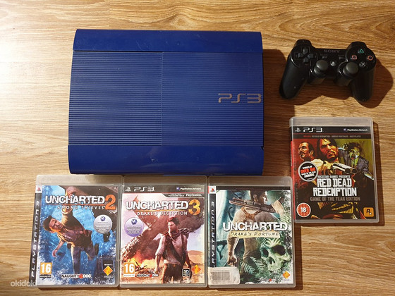 PS3 + 22 игры + 2 пульта